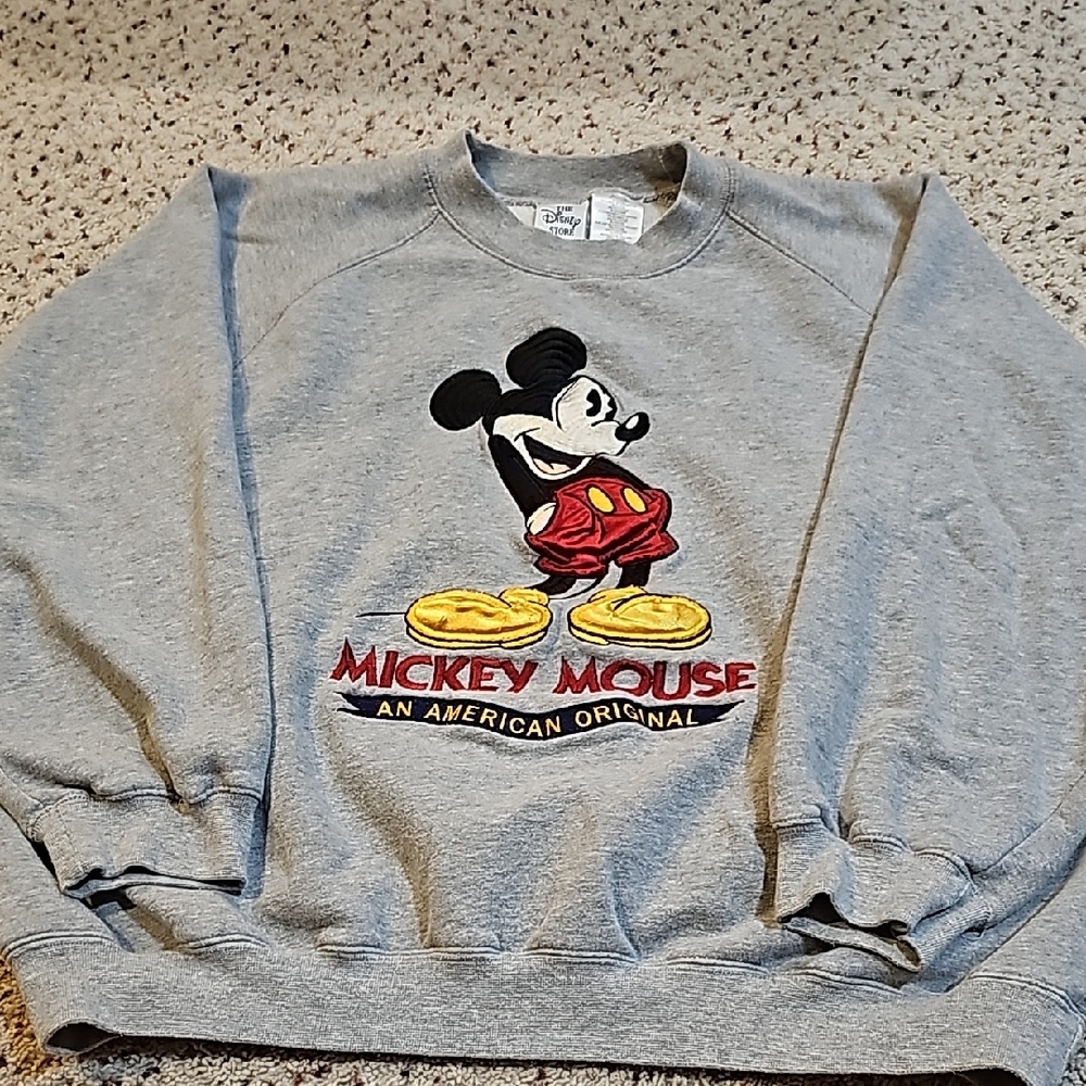 Vintage Disney Store Mickey Mouse Sweatshirt